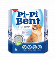 Pi-Pi Bent DeLuxe Clean Cotton наполнитель для кошачьего туалета Комкующийся, коробка