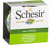Schesir консервы для кошек филе цыплёнка