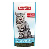 Beaphar Cat-A-Dent Bits лакомство для кошек Подушечки для чистки зубов