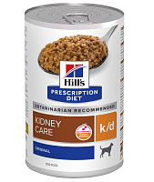 Влажный корм для собак Hill's Prescription Diet k/d для почек, со вкусом курицы, банка