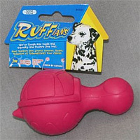 J.W. Игрушка для собак - Черепашка с пищалкой, каучук, 12 шт.