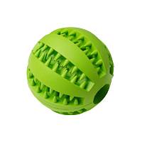 Игрушка для собак HOMEPET SILVER SERIES мяч для чистки зубов, каучук, ф7
