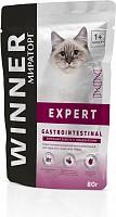 Влажный корм для взрослых кошек всех пород Winner Expert Gastrointestinal, пауч