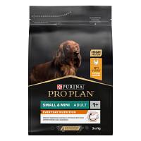 Сухой корм для взрослых собак мелких и карликовых пород Pro Plan, с высоким содержанием курицы