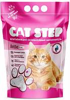 Наполнитель для кошачьего туалета Cat Step Arctic Pink Впитывающий силикагелевый