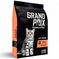 Сухой корм для котят Grand Prix Kitten с лососем