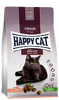 Сухой корм для кастрированных кошек Happy Cat Sterilised Atlantik-Lachs Атлантический Лосось