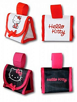 Croci Кошелек д/гигиен. пакетов для кошек и собак, "Hello Kitty", 7,6х6х5 см, (1х3)