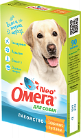 Витамины для собак Омега Nео+ с глюкозамином и коллагеном Здоровые суставы, 90таб