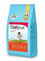 Dailycat Grain Free Adult сухой беззерновой корм для взрослых кошек с индейкой - 1,5 кг