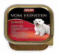 Animonda Vom Feinsten Junior консервы для щенков со вкусом говядины и мясом домашней птицы