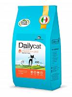 Сухой корм Dailycat Adult Turkey & Rice для взрослых кошек с индейкой и рисом - 400 г