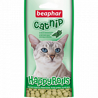 Beaphar Happy Rolls Catnip лакомство для кошек с кошачьей мятой