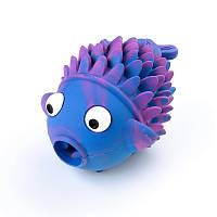 Игрушка для собак Mr.Kranch Рыба-ёрш разноцветная не ароматизированная 12 см