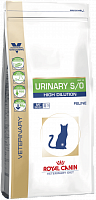 Royal Canin "Vet Urinary S/O High Dilution UMC34" кошкам при лечении мочекаменной болезни