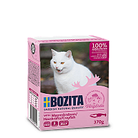 Bozita Feline Srayfish Tetra Pak консервы для кошек кусочки в желе лангуст