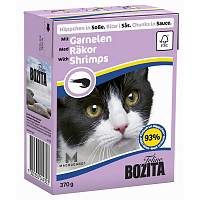 Bozita Feline Shimps Tetra Pak консервы для кошек кусочки в соусе с креветками