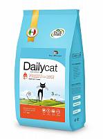 Сухой корм Dailycat Adult Turkey & Rice для взрослых кошек с индейкой и рисом - 3 кг