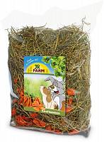 JR Farm Сено для грызунов  с добавлением моркови