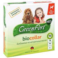 Green Fort NEO ошейник от эктопаразитов для собак средних пород