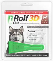 ROLF CLUB 3D Капли от блох и клещей для собак 20-40кг