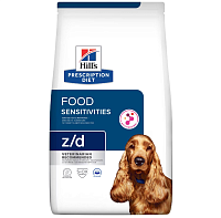 Hill's Prescription Diet z/d Food Sensitivities корм для собак гипоаллергенный при пищевой аллергии