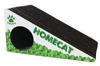 Когтеточка для кошек HOMECAT треугольник малый с кошачьей мятой гофрокартон