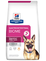 Hill's Prescription Diet Gastrointestinal Biome сухой диетический корм для собак при расстройствах пищеварения и для заботы о микробиоме кишечника c курицей