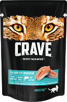Влажный корм для кошек Crave Cat Adult Salmon, пауч