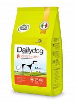 Сухой корм Dailydog для собак мелких пород с индейкой и рисом - 1,5 кг