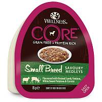 Консервы для собак мелких пород Core SMALL BREED SAVOURY MEDLEYS из баранины с олениной, белым сладким картофелем и морковью