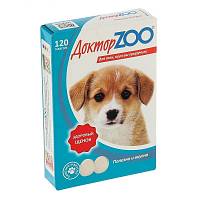 Доктор ZOO витамины для щенков Здоровый щенок с кальцием