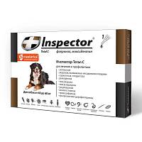 Inspector капли для собак 40-60 кг от паразитов