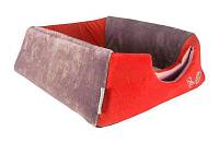 Rogz Лежанка-домик для кошек серии Cuddle Igloo размер 300 х410 х 410 мм красный