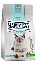 Сухой корм для кошек с чувствительным пищеварением Happy Cat Sensitive Magen & Darm Чувствительное пищеварение