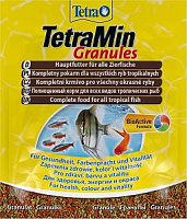 Tetra Min Granules корм для всех видов рыб в гранулах (sachet)