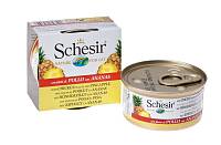 Schesir консервы для кошек тунец ананас и рис