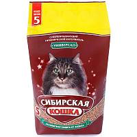 Сибирская Кошка наполнитель для кошачьего туалета универсал