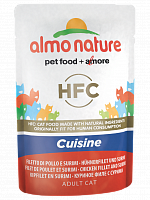 Almo Nature Classic Cuisine Chicken Fillet and Surimi консервы для кошек с куриным филе и сурими (пауч)