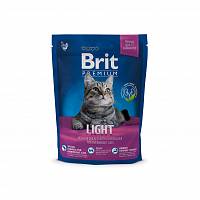 Brit Premium Cat Light сухой корм для кошек склонных к полноте с Курицей и печенью