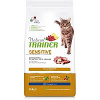 Сухой корм для взрослых кошек Trainer Natural CAT SENSITIVE ADULT WITH DUCK с уткой с чувствительным пищеварением