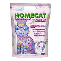 Наполнитель для кошачьих туалетов HOMECAT Волшебные кристаллы силикагелевый