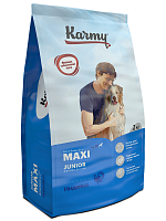 Karmy Maxi Junior сухой корм для щенков крупных пород Индейка