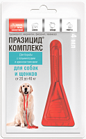 Капли на холку для щенков и собак 20-40 кг Apicenna Празицид Комплекс