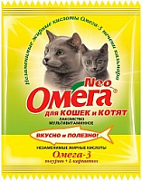 ОМЕГА NEO м/в лакомство Таурин/L-карнитин д/кошек и котят 15 таблеток