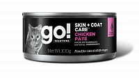 GO! Skin + Coat Chicken Pate CF консервы для кошек беззерновые с курицей