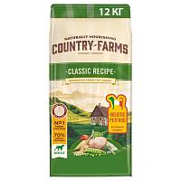 Country Farms сухой корм для взрослых собак классический, полнорационный, с высоким содержанием курицы