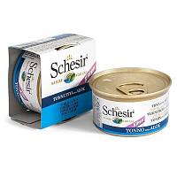 Schesir консервы для котят тунец с алое