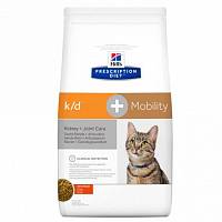 Корм для кошек Hill's Prescription Diet k/d+Mobility Feline with Chicken при заболеваниях почек и суставов