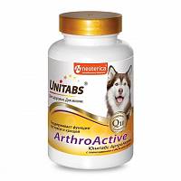 Витамины для собак Unitabs ArthroАctive с Q10, 100 таб